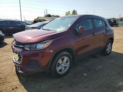 Salvage cars for sale at Woodhaven, MI auction: 2017 Chevrolet Trax LS