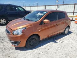 Salvage cars for sale at Haslet, TX auction: 2018 Mitsubishi Mirage ES