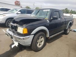 Salvage cars for sale at New Britain, CT auction: 2004 Ford Ranger Super Cab