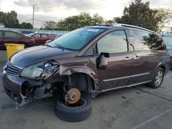 Nissan salvage cars for sale: 2007 Nissan Quest S