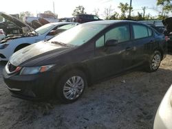 2013 Honda Civic LX en venta en Riverview, FL