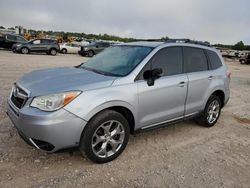 Salvage cars for sale at Oklahoma City, OK auction: 2015 Subaru Forester 2.5I Touring