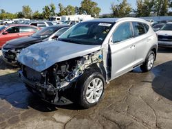 Salvage cars for sale at Bridgeton, MO auction: 2020 Hyundai Tucson Limited