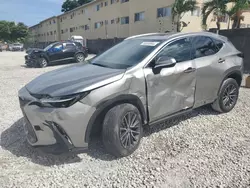 Salvage cars for sale at Opa Locka, FL auction: 2022 Lexus NX 350