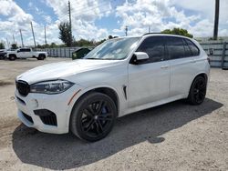 Salvage cars for sale at Miami, FL auction: 2018 BMW X5 M