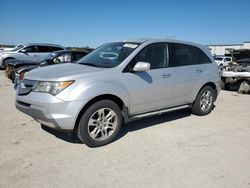 Salvage cars for sale at Kansas City, KS auction: 2009 Acura MDX Technology