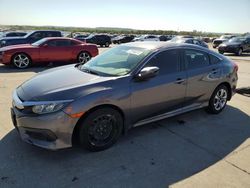 Salvage cars for sale at Grand Prairie, TX auction: 2017 Honda Civic LX