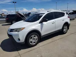 Salvage cars for sale at Riverview, FL auction: 2015 Toyota Rav4 LE