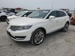 Lincoln salvage cars for sale: 2016 Lincoln MKX Reserve