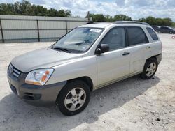 Salvage cars for sale from Copart New Braunfels, TX: 2008 KIA Sportage LX