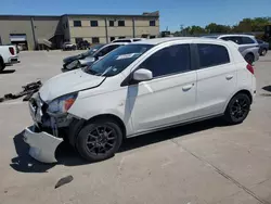 Salvage cars for sale at Wilmer, TX auction: 2015 Mitsubishi Mirage DE