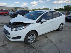 Salvage cars for sale at Wilmer, TX auction: 2015 Ford Fiesta SE