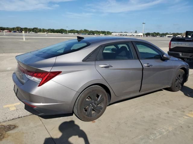 2023 Hyundai Elantra Blue