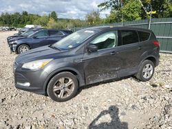 Salvage cars for sale at Candia, NH auction: 2015 Ford Escape SE