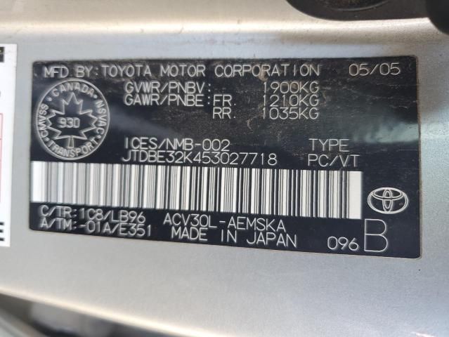 2005 Toyota Camry LE