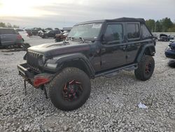 Jeep salvage cars for sale: 2021 Jeep Wrangler Unlimited Rubicon