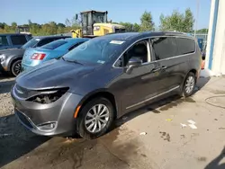 Salvage cars for sale at Duryea, PA auction: 2018 Chrysler Pacifica Touring L