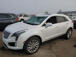 Vehiculos salvage en venta de Copart Woodhaven, MI: 2018 Cadillac XT5 Platinum