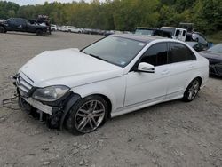 Mercedes-Benz salvage cars for sale: 2013 Mercedes-Benz C 300 4matic