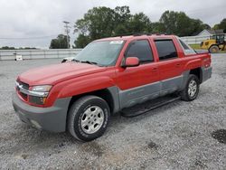 Chevrolet Avalanche salvage cars for sale: 2002 Chevrolet Avalanche C1500