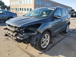 Salvage cars for sale at Littleton, CO auction: 2016 Ford Escape Titanium