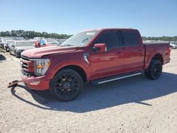 Salvage cars for sale at Houston, TX auction: 2021 Ford F150 Supercrew