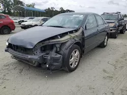 Salvage cars for sale at Spartanburg, SC auction: 2006 Honda Accord SE