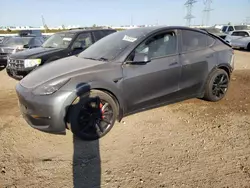 Salvage cars for sale at Elgin, IL auction: 2022 Tesla Model Y