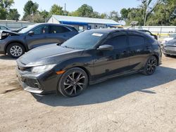 Honda salvage cars for sale: 2018 Honda Civic Sport