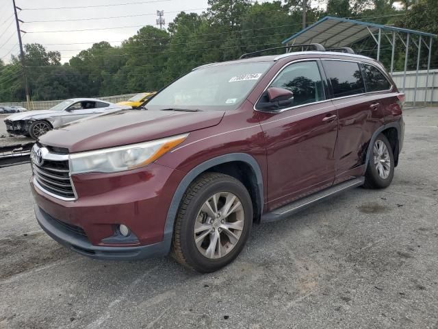 2015 Toyota Highlander XLE