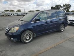 Honda salvage cars for sale: 2007 Honda Odyssey Touring