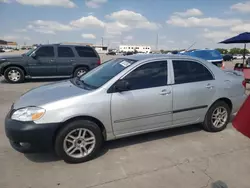 Toyota salvage cars for sale: 2005 Toyota Corolla CE