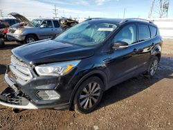 Ford salvage cars for sale: 2017 Ford Escape Titanium