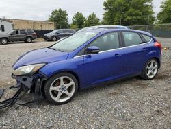 Salvage cars for sale from Copart Baltimore, MD: 2013 Ford Focus Titanium