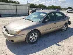 Salvage cars for sale at New Braunfels, TX auction: 2005 Ford Taurus SE