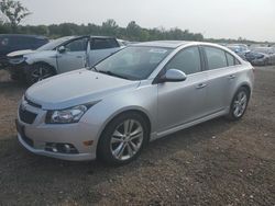 Chevrolet salvage cars for sale: 2014 Chevrolet Cruze LTZ