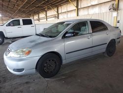 Salvage cars for sale at Phoenix, AZ auction: 2005 Toyota Corolla CE