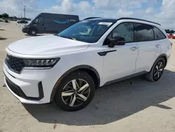 Salvage cars for sale at Arcadia, FL auction: 2022 KIA Sorento S