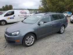 Volkswagen salvage cars for sale: 2014 Volkswagen Jetta TDI