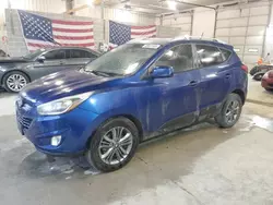 Salvage cars for sale at Columbia, MO auction: 2015 Hyundai Tucson Limited