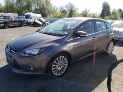 Ford salvage cars for sale: 2012 Ford Focus Titanium