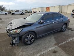 Salvage cars for sale at Van Nuys, CA auction: 2015 Honda Accord LX