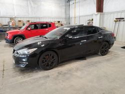 Salvage cars for sale at Milwaukee, WI auction: 2017 Nissan Maxima 3.5S