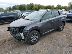 Salvage cars for sale at Chalfont, PA auction: 2016 Toyota Rav4 LE