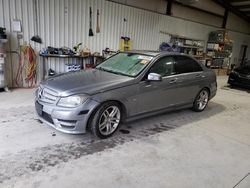 Carros salvage sin ofertas aún a la venta en subasta: 2012 Mercedes-Benz C 250