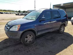 Salvage cars for sale at Colorado Springs, CO auction: 2003 Honda CR-V EX