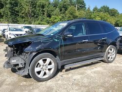 Chevrolet salvage cars for sale: 2016 Chevrolet Traverse LT