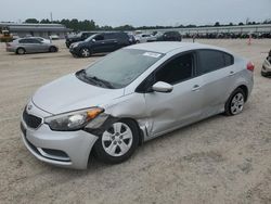 Salvage cars for sale at Harleyville, SC auction: 2016 KIA Forte LX