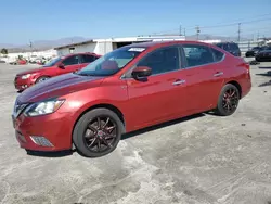 Salvage cars for sale at Sun Valley, CA auction: 2016 Nissan Sentra S