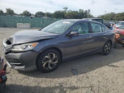 Salvage cars for sale at Riverview, FL auction: 2016 Honda Accord LX